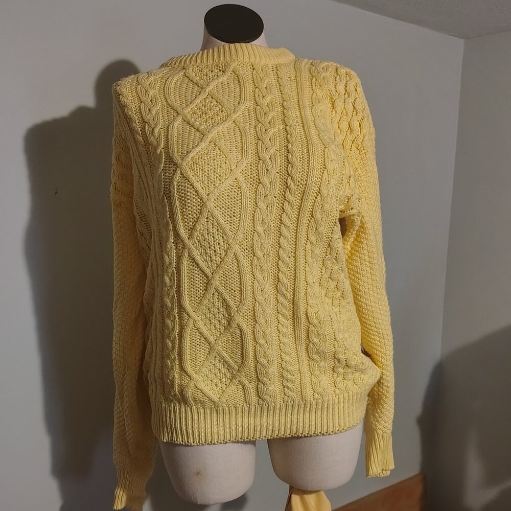 Yellow sweater